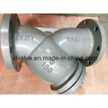 150lb Cast Steel Wcb Flange/Flanged End Y Type Strainer